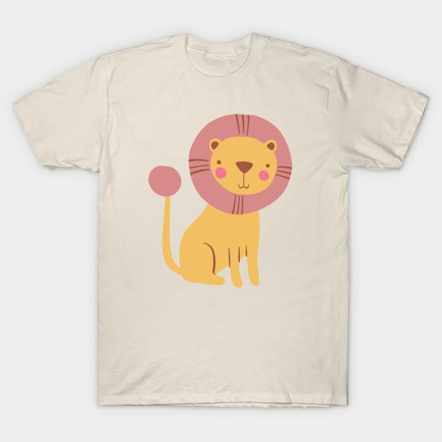 Lovely lion T-Shirt by Rebelform